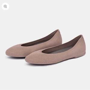 Allbirds Trail Breaker Point Nude Pink Beige Woven Women’s Flats Size 10 NWOB